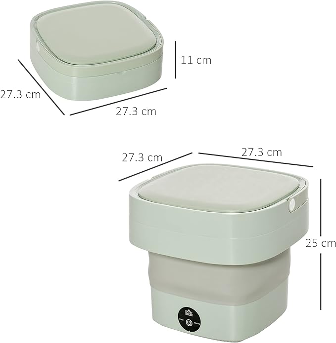 Mini telescopic folding small household washing machine