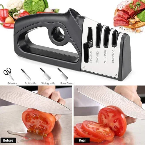 DLC - 4-in-1 Knife Sharpener