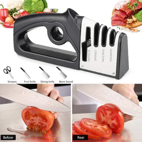 DLC - 4-in-1 Knife Sharpener