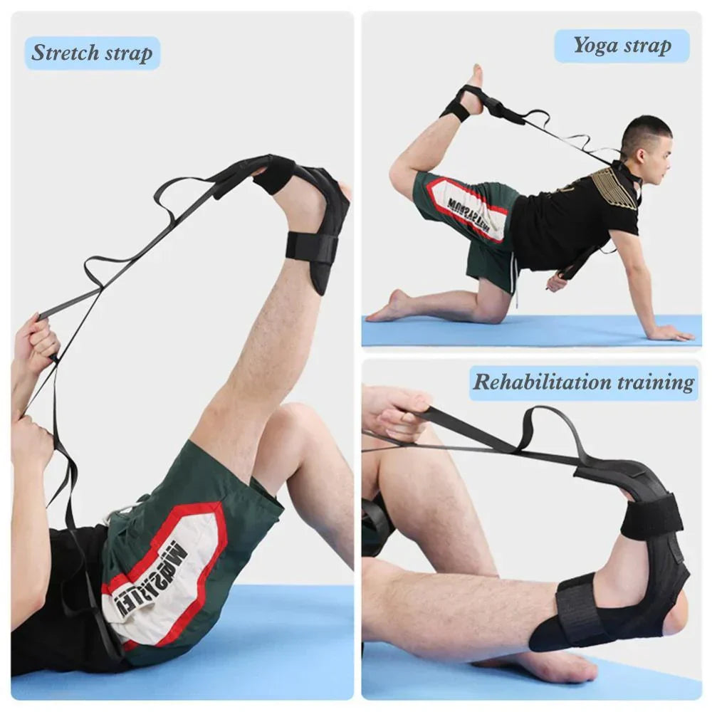 Fitness Yoga Ligament Stretching Belt Foot Rehabilitation Strap Plantar Fasciitis Leg Training Foot Ankle Joint Correction Sports Rope