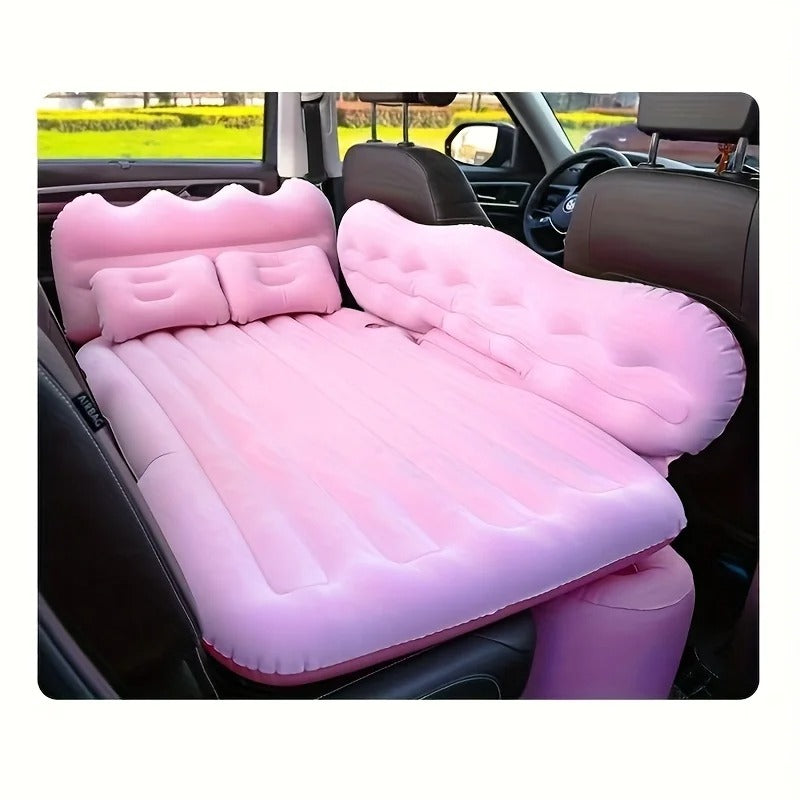 Car Travel Bed Air Inflatable Mattress Back Seat Rest Cushion
