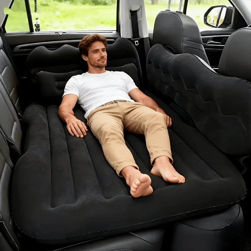 Car Travel Bed Air Inflatable Mattress Back Seat Rest Cushion