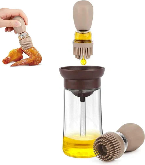 Silicone Oil Brush Bottle