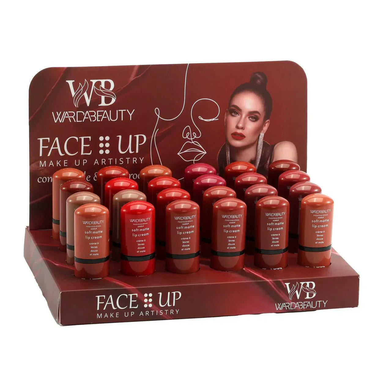 Warda Beauty - Face Up Lipsticks (Original)